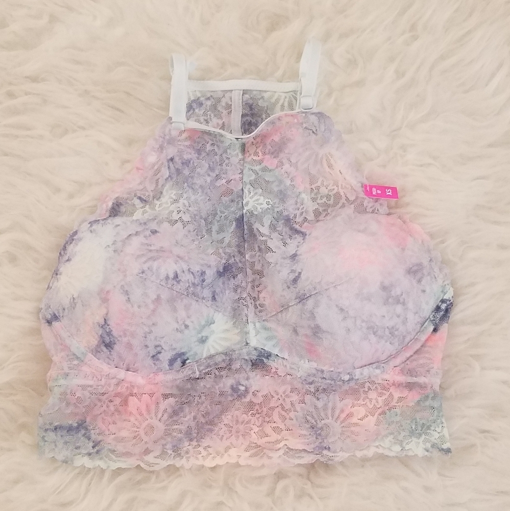 VS PINK FLORAL PASTEL HIGH NECK PUSH UP BR… - Picture 7 of 16